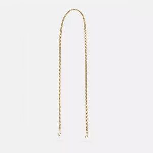 Coach Crossbody Gold Tone Chain Strap New with tag